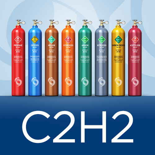 گاز استیلن C2H2