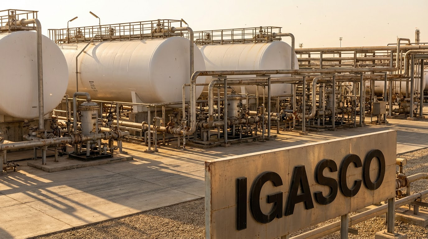مخازن ذخیره‌سازی میعانات گازی و سیستم انتقال IGASCO
